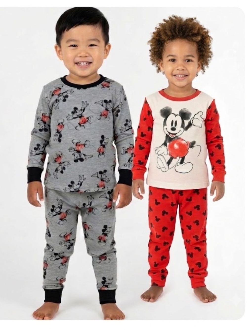 Disney Mickey Mouse Boys 4pc Pajama Set—18 Months